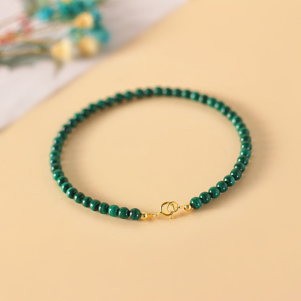 Natural Green Malachite Bracelet