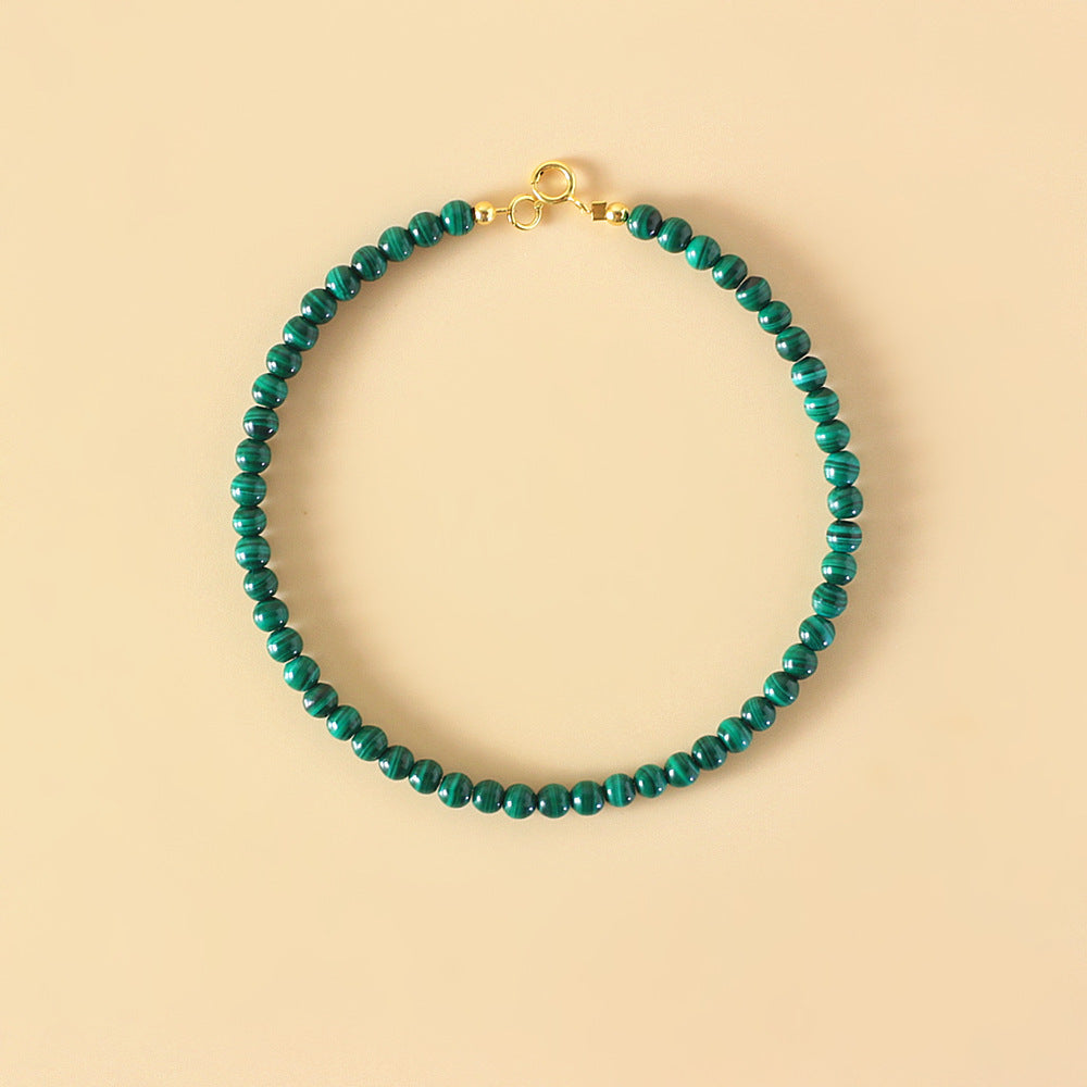 Natural Green Malachite Bracelet
