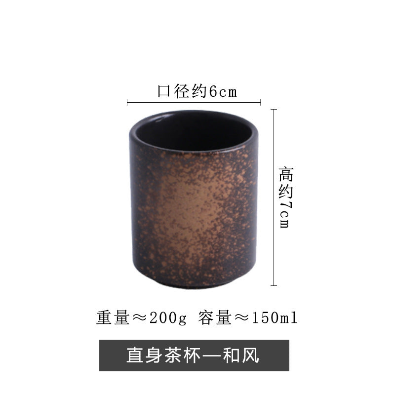 SerenityFlow: Ceramic Kung Fu Teapot & Single Drinking Cup for Authentic Tea Experience