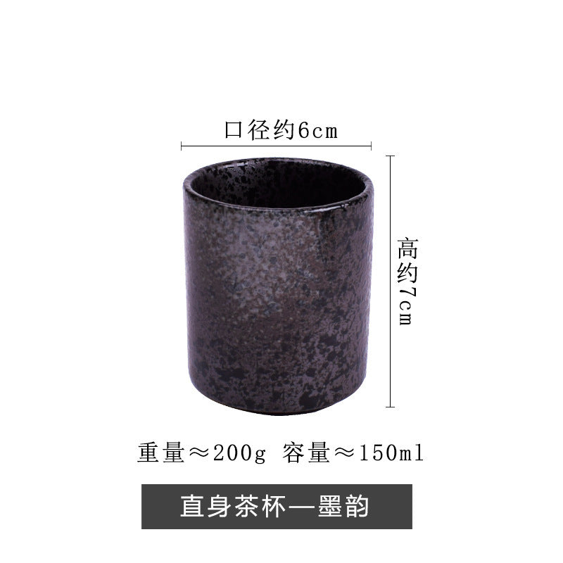 SerenityFlow: Ceramic Kung Fu Teapot & Single Drinking Cup for Authentic Tea Experience