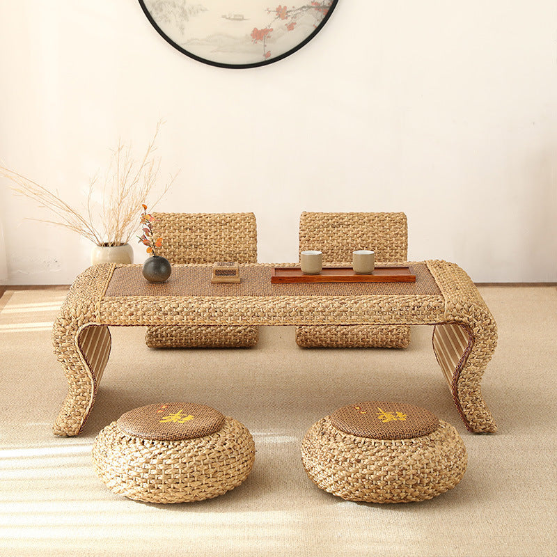 Meditation Japanese tatami table and mat