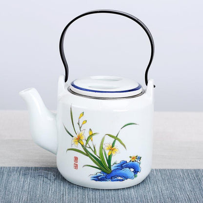 Sereni-Tea: Harmony Infused Meditation Teapot