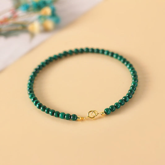Natural Green Malachite Bracelet