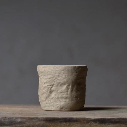 ZenStone: Handcrafted Meditation Teapot & Cup Set for Tranquil Tea Rituals