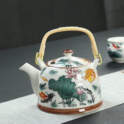 Sereni-Tea: Harmony Infused Meditation Teapot