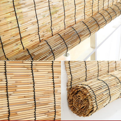Reed curtains, straw curtains, reed curtains, straw mat partitions, door curtains, shading, sunshade, decorative outdoor balcony curtains, bamboo curtains, roller blinds