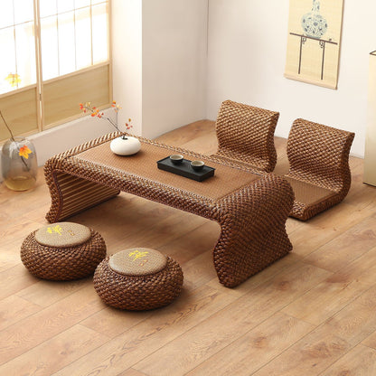 Meditation Japanese tatami table and mat